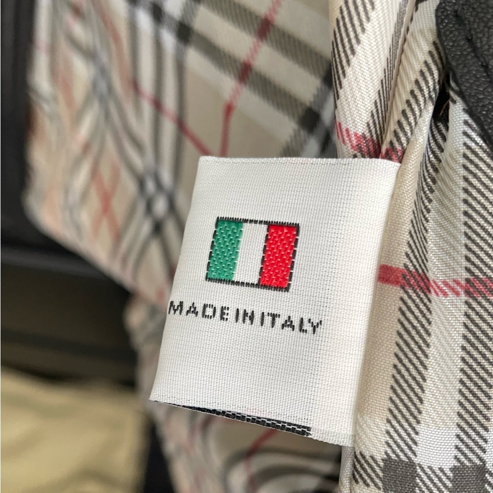 Leather jacket from Italy